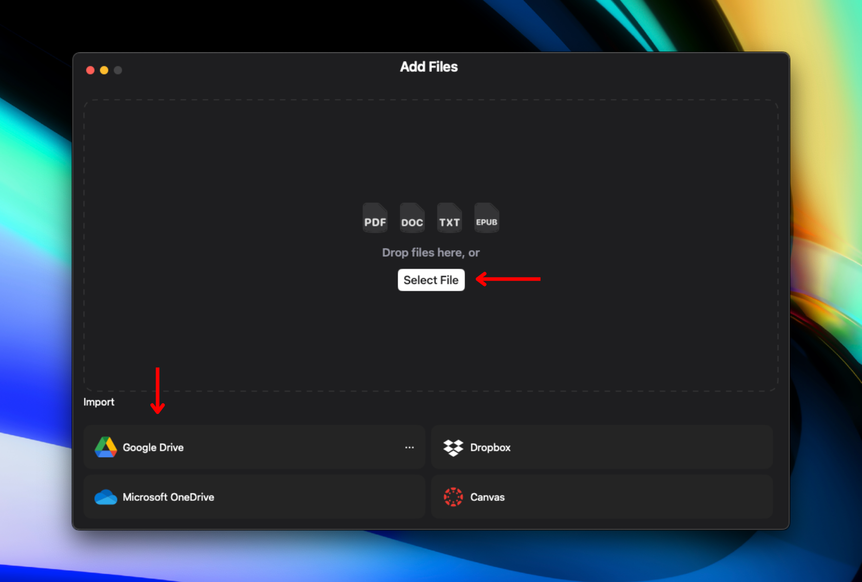 How to Upload Text into the Speechify Mac App